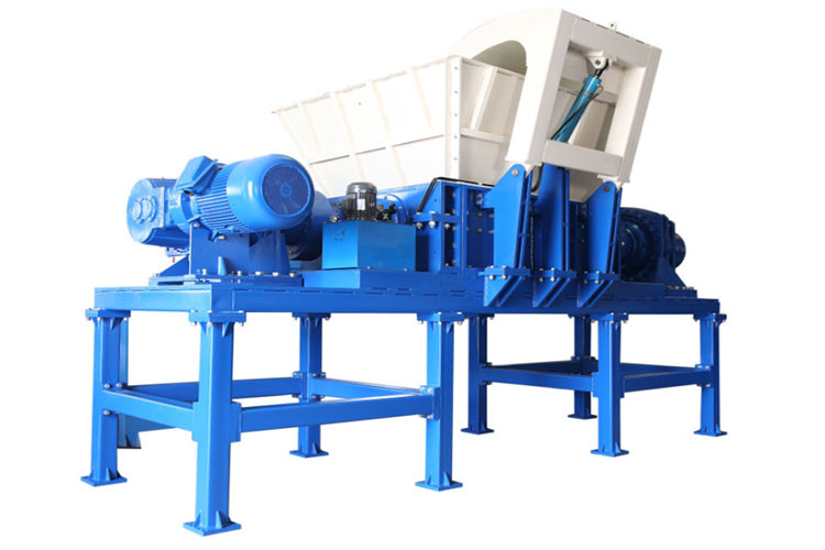 Recycling Double Shaft Shredder Machine For Waste Metal Recycling