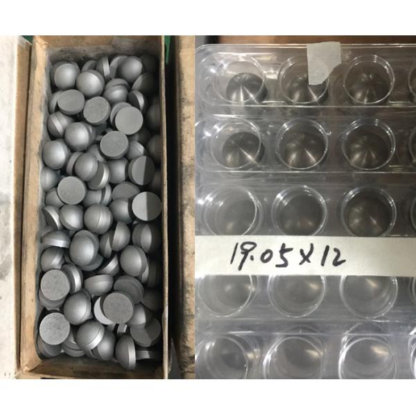 Spherical Tungsten Carbide Buttons 10.2mm-15.88mm Drill Bit Teeth