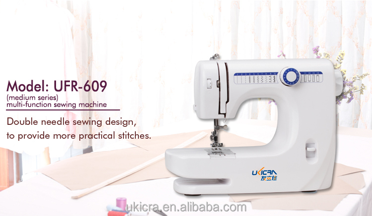 Electric Household Sewing Machine with 2.9kg Weight and Compact Design 33.5x14.5x24CM