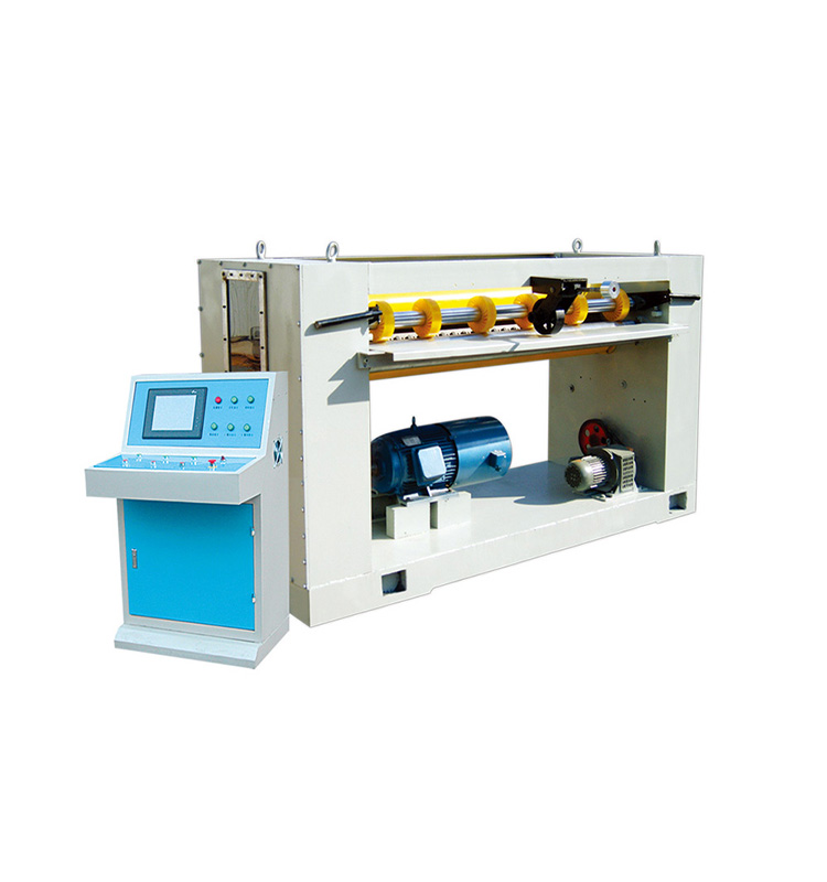 Corrugated Cardboard Cross Cutting Machine NC Computer Coated