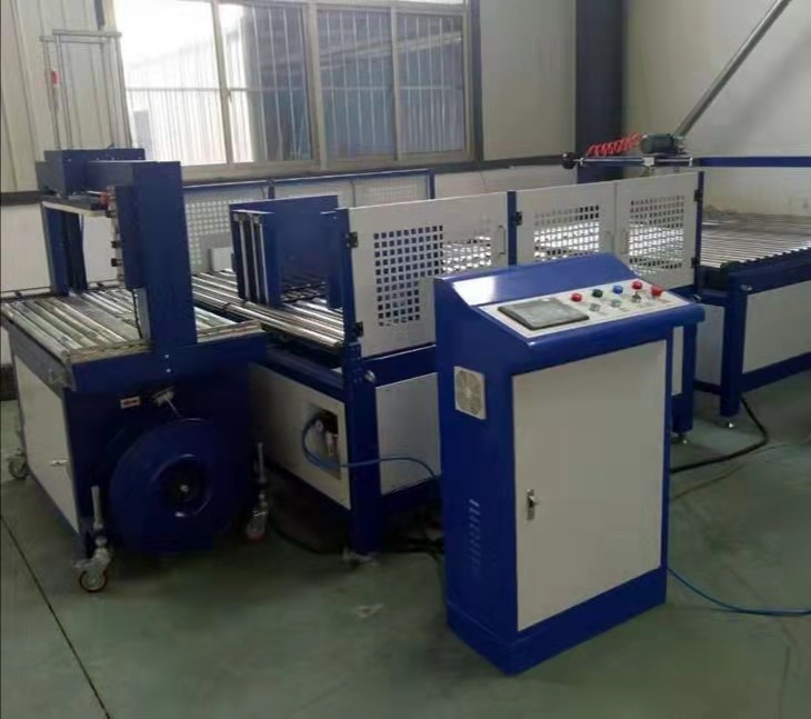 10 Inch Siemens Touchscreen Automatic Bundling Machine For Carton Printing Equipment