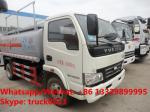 2020s new cheapest price YUEJIN 4*2 LHD 8,000Liters oil tank truck for sale,