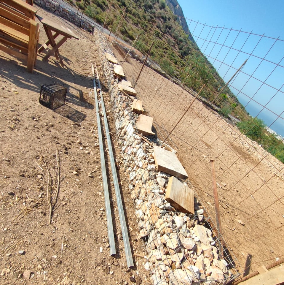 Hot Dipped Galvanized Welded Stone Fence Gabion Wall for Outdoor Building Decoration