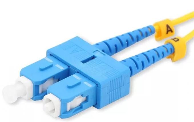 9/125 Duplex SC/UPC-SC/UPC Fiber Optic Patch Cord Single Mode