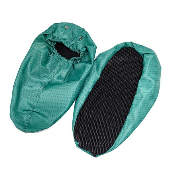 Cleanroom Green PVC Soft Sole ESD Workshop Factory Antistatic Anti-slip Shoe