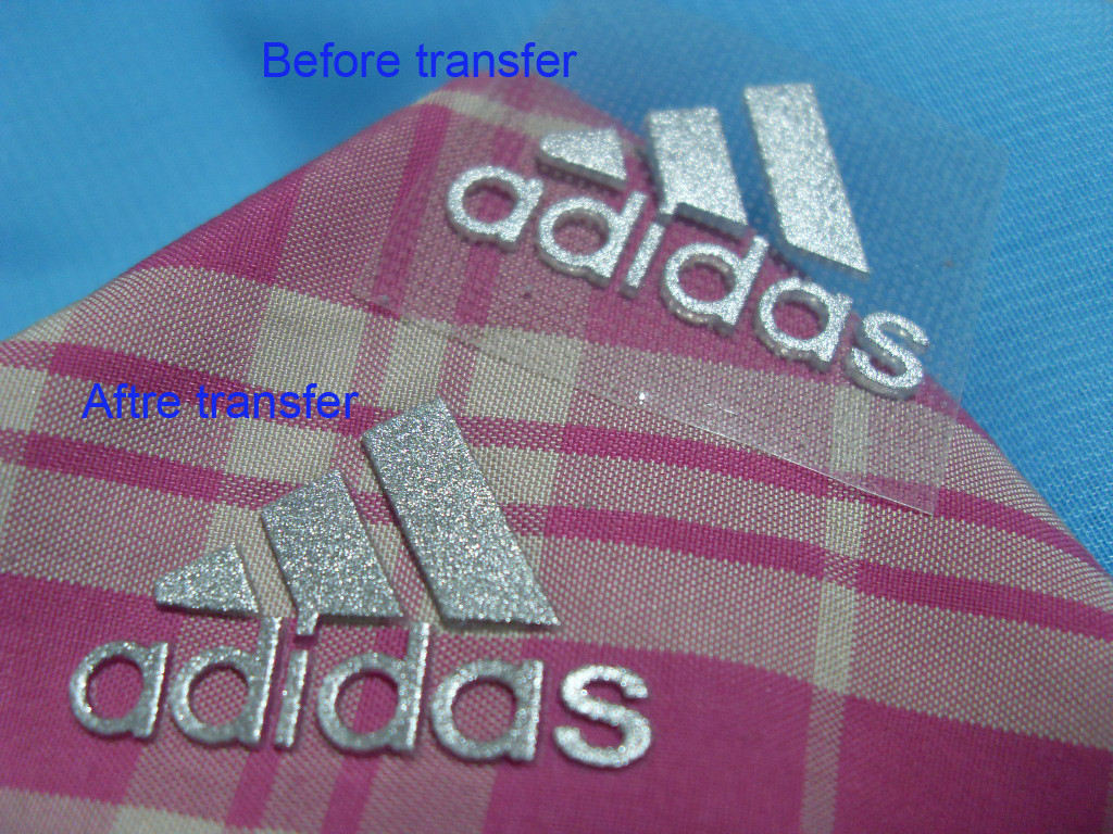 high quality bag clothing custom printing thermal heat press eco-friendly embossed 3d logo rubber silicone heat transfe