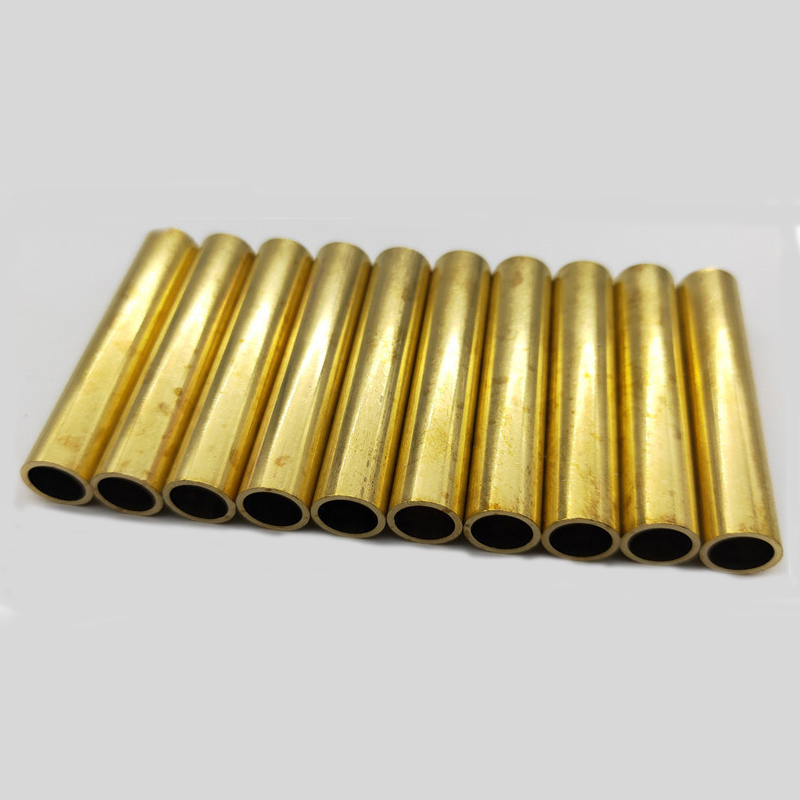 Industry Dia 2-90mm CZ121 Yellow Brass Copper Rod Bar Wall Thickness 0.2-120mm Perfect for Air Condition or Refrigerator