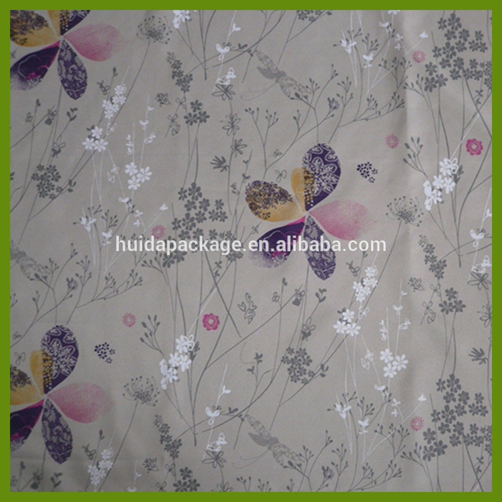 Colorful flower design printed tablecloth made of 100% polyester table decration cloth