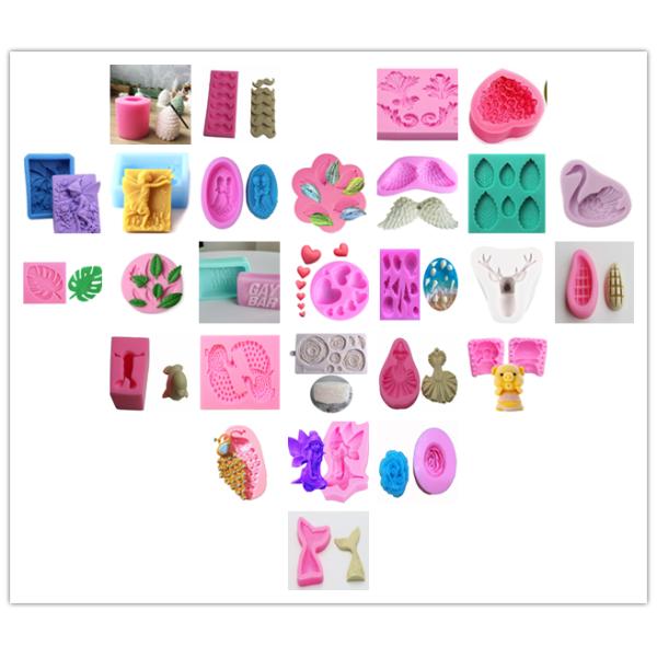 Translucent Odorless Soft Skin Safe Platinum Silicone For Making Candle Soap Molds