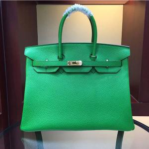 Buy cheap high quality 35cm green TOGO leather designer handbags high class brand handbags L-RB2-5 product