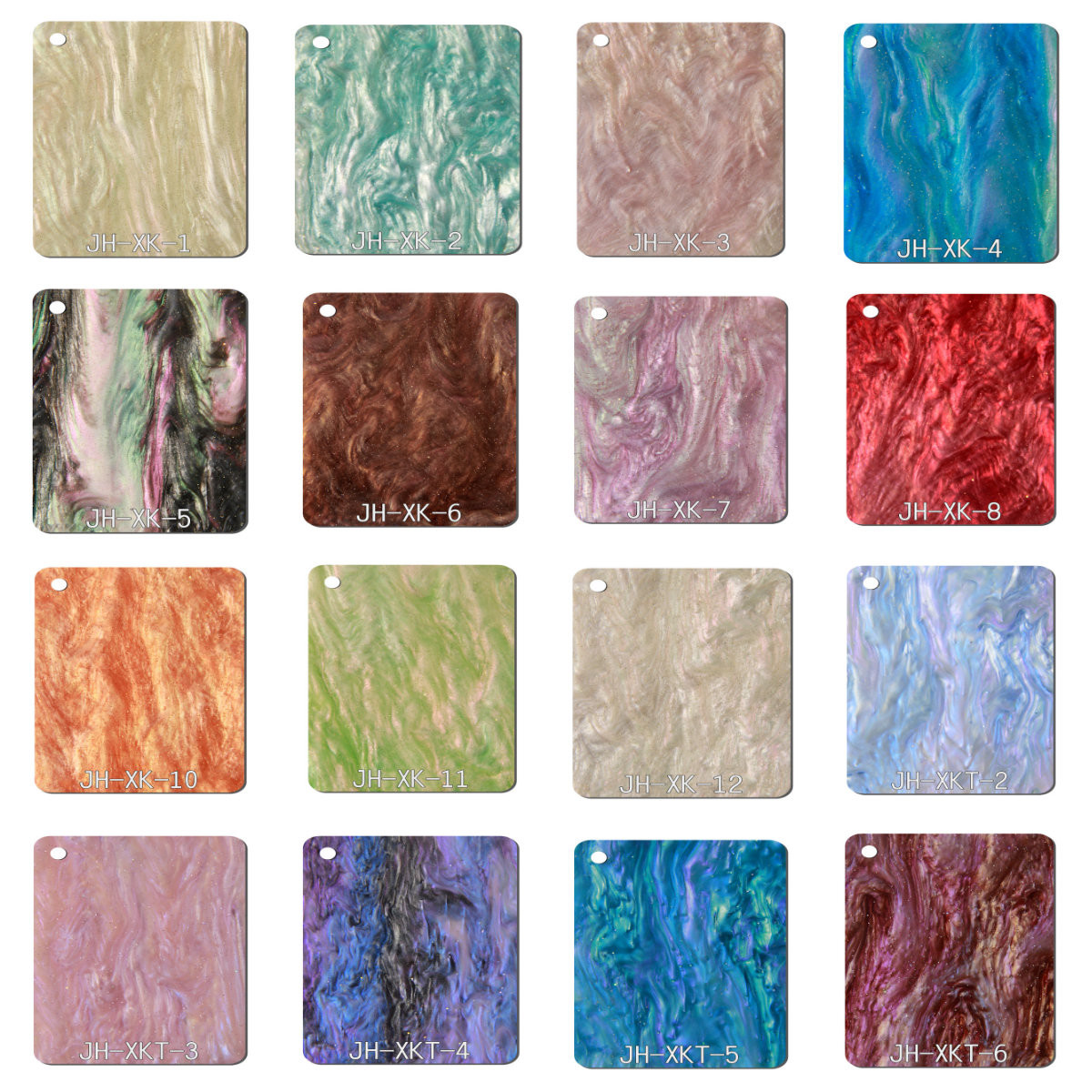 Plastic Pattern Acrylic Sheet 1220x2440mm Cut To Size Green Starry Display Craft MMA
