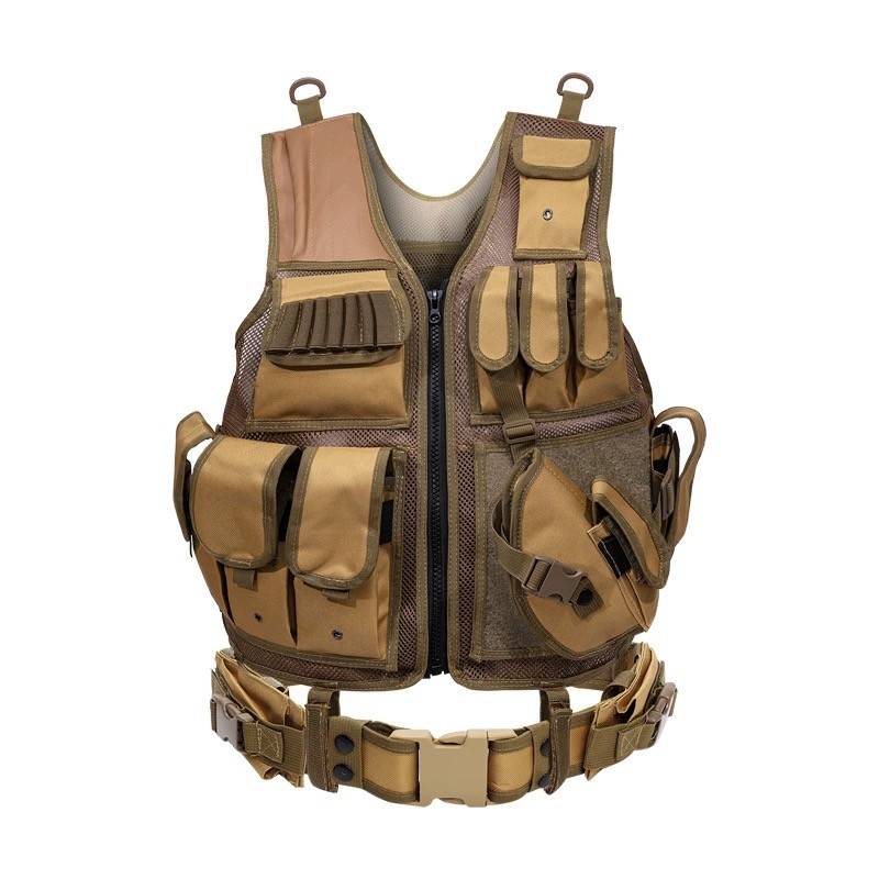 Factory OEM Custom Logo Quick Release Nylon Training Gear Harness Mounted Tactical Vest For Personal Defense Equipment