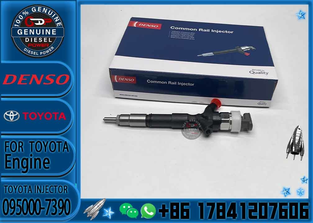 Common Rail Injector diesel fuel injector 095000-7390 23670-39235 095000-8740 23670-09360 For Toyota Hilux 1KD 2KD-FTV
