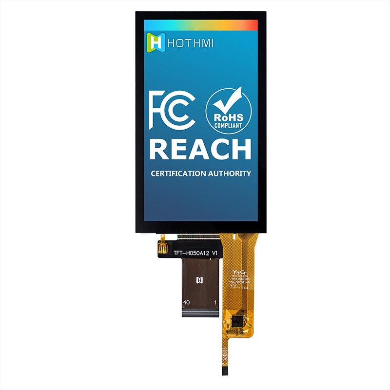 5.0 Inch IPS 480x854 Wide Temperature TFT Display Panel ST7701S Capacitive Touch