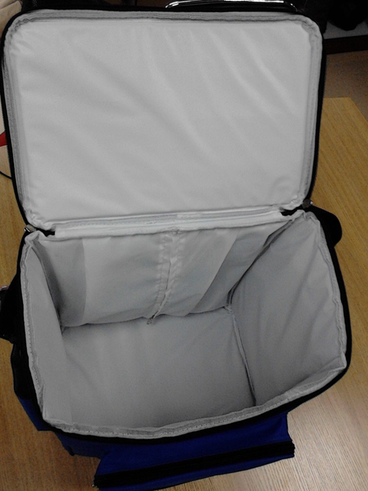 Factory Direct wholesale portable shopping trolley large insulated thermal food carry bag/insulted cooler bag
