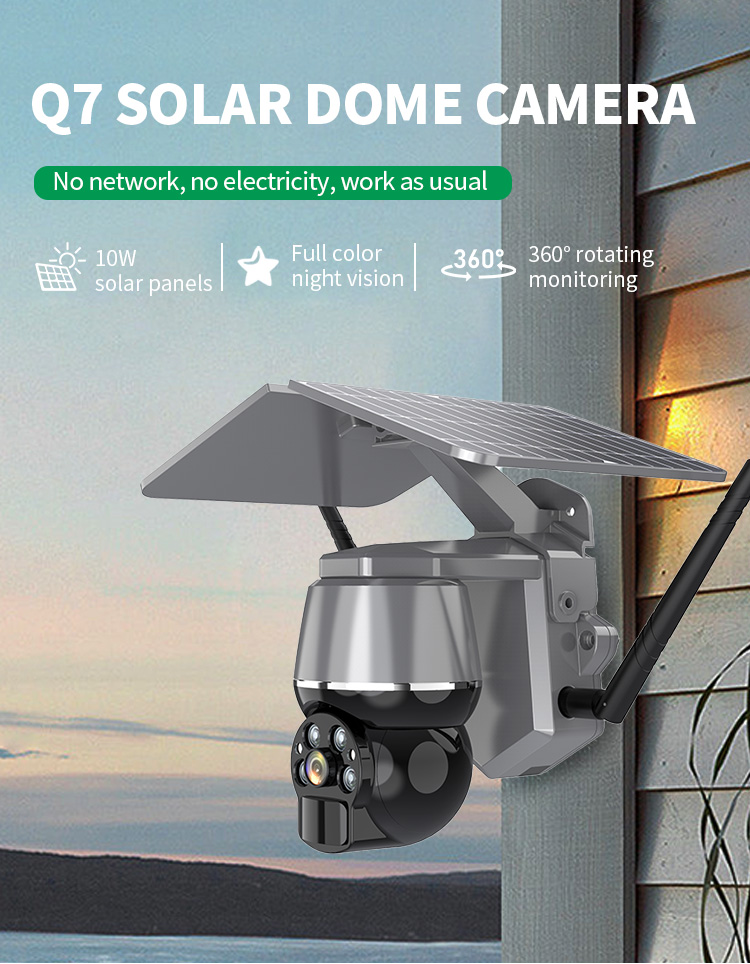 2MP 4G Solar PTZ Powered Battery Cloud PTZ Camera Outdoor Waterproof PIR Motion detection P2P CCTV 4G Security CAMERA