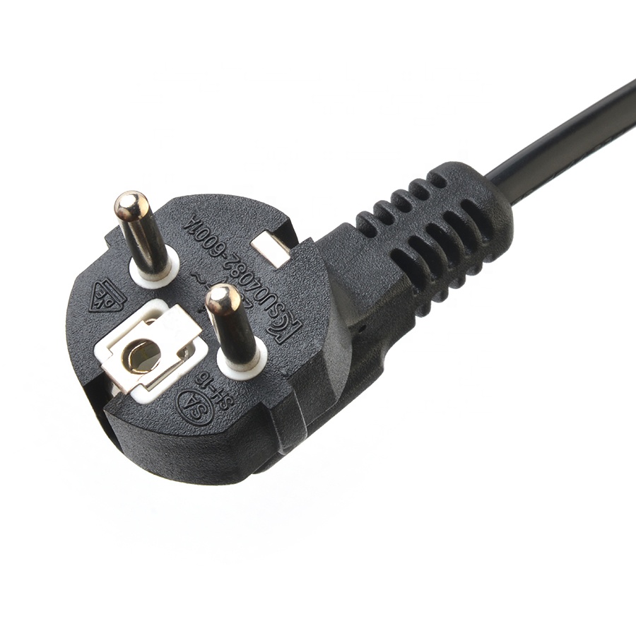 KC Standard C19 Connector Copper Power Cord Extension Cords with Insulation Protection H05VV-F/H05RN-F 3x0.75-1.5MM2