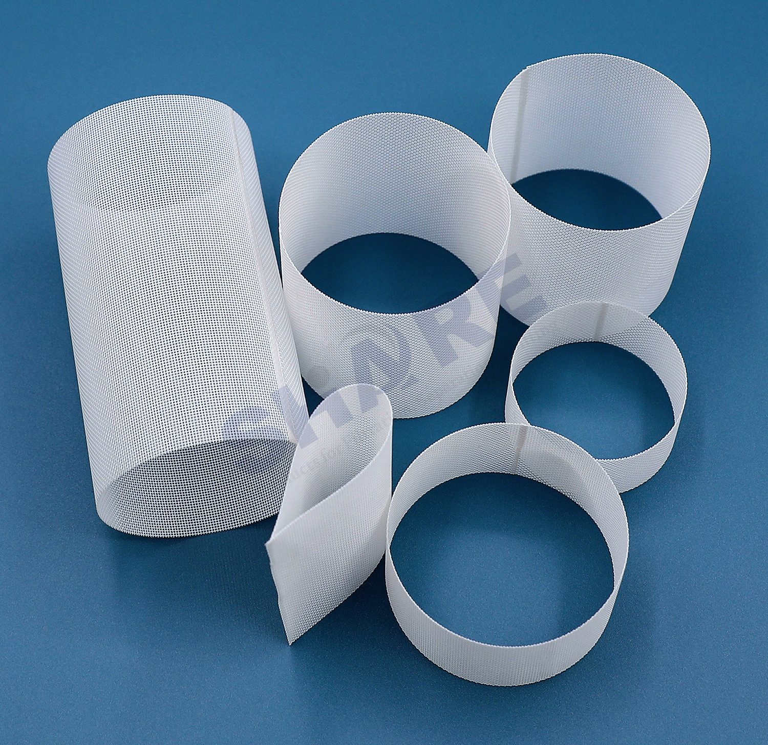 Woven Polyester Filter Sheet Slightly Hydrophobic Polyester Filter With High Strength In Laboratory