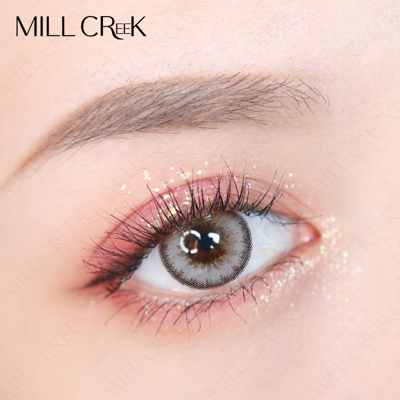 Daily Colored Prescription 14.5 Mm Contact Lenses Saint Laurent Green Pink Purple Brown