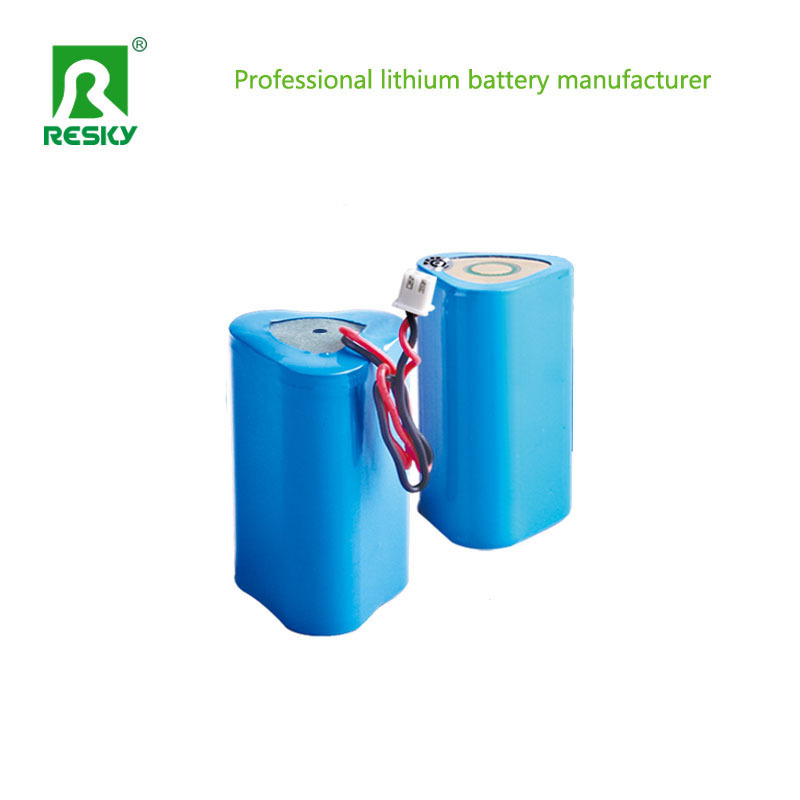 18650 Lithium Ion Battery Pack 3s 11.1v 2600mAh For CCTV Camera