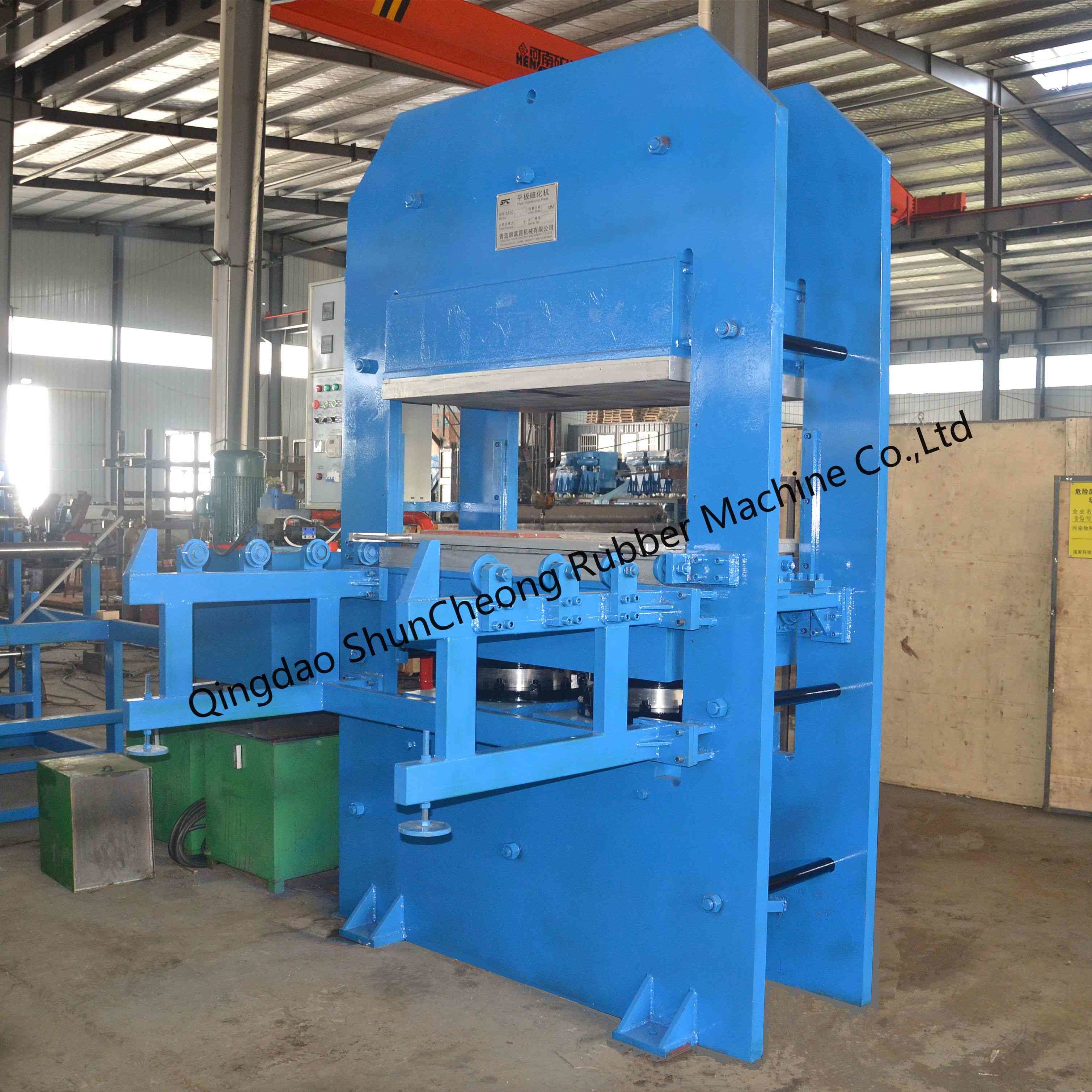 Hydraulic Rubber Vulcanizing Machine / Cow Stable Mat Making Plant