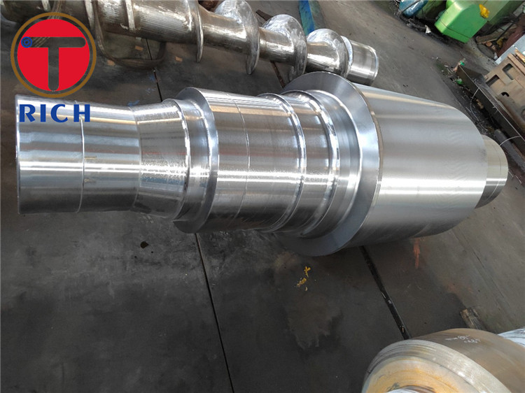 Large CNC Lathe Processing Cement Shaft Gravel Crusher Shaft Mine Shaft Roll Shaft Special-Shaped Shaft