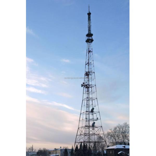 30m Gsm Cellular Telecommunication Antenna Tower
