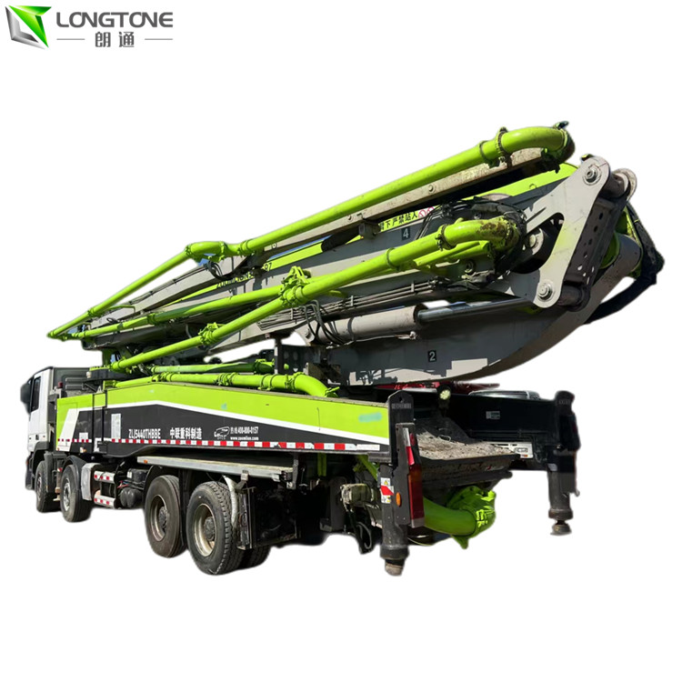 56 Meter Used Truck Mounted Concrete Pump Hydraulic 5 Axle 600 L