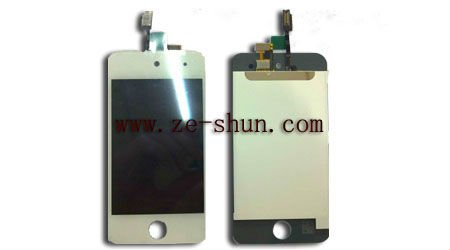 for ipod touch 4 LCD+touchpad complete white