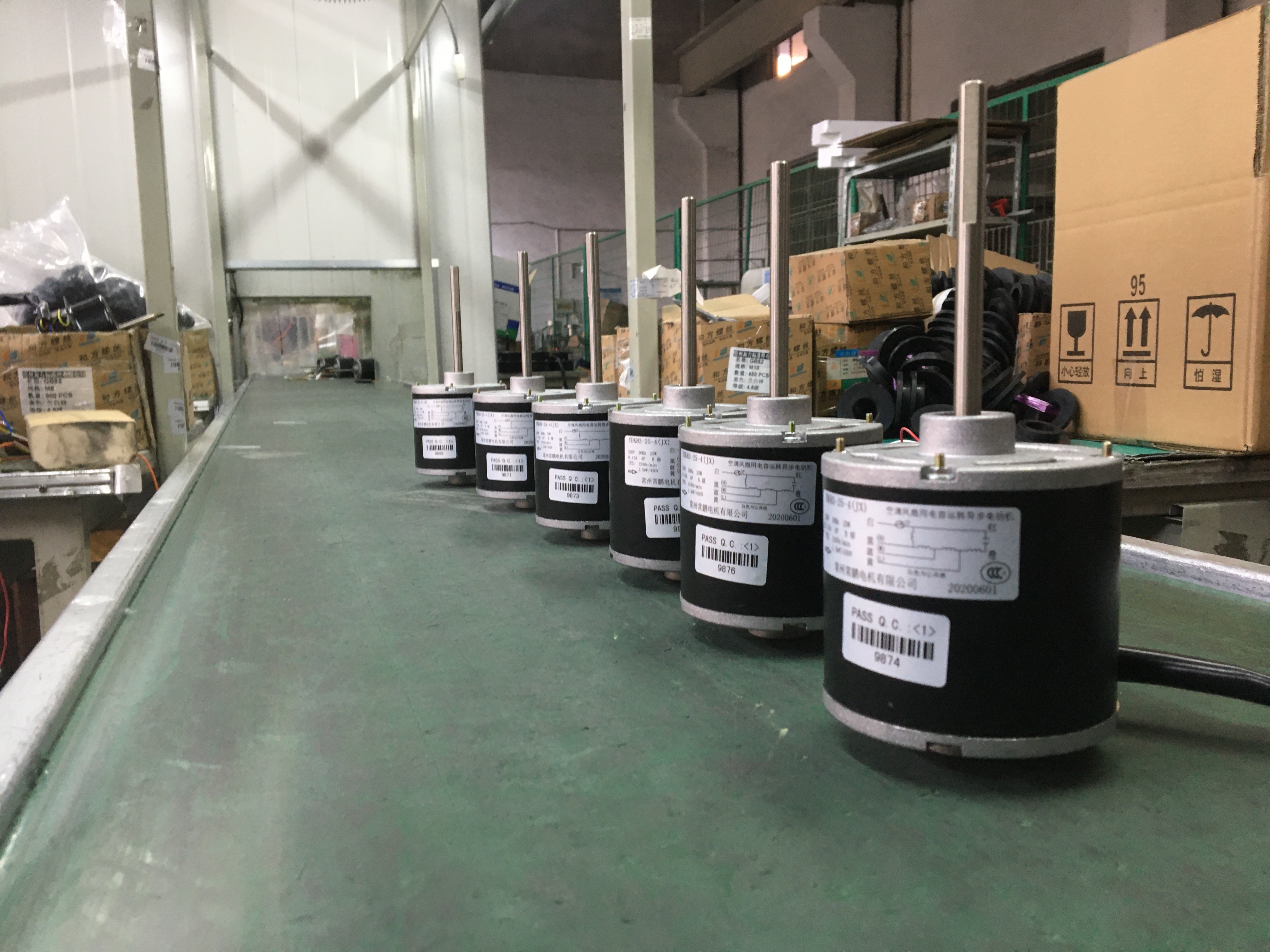 Industrial Light Weight AC Outdoor Fan Motor , Air Conditioner Indoor Fan Motor