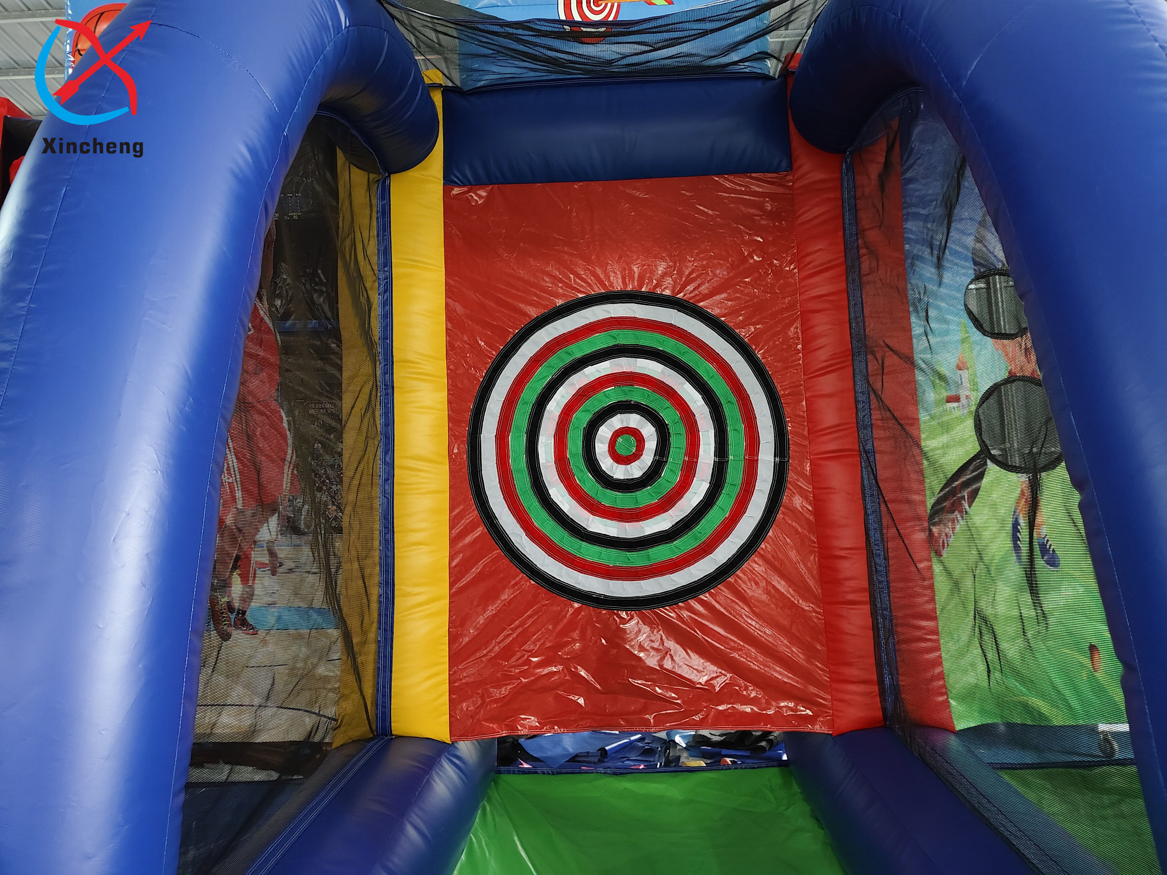 Commercial ODM/OEM Outdoor Interactive Inflatable Sport Game Inflatable Ball Shot Game