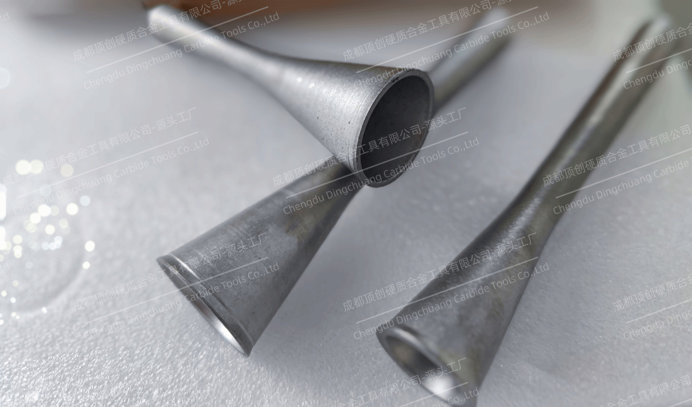Impact Resistance YG6X Grades Tungsten Carbide Round Shape Nozzles precision and durability