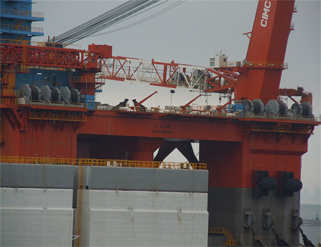 Q355D Steel 300m Cable Winding Drum, Main Components Of Tower Crane