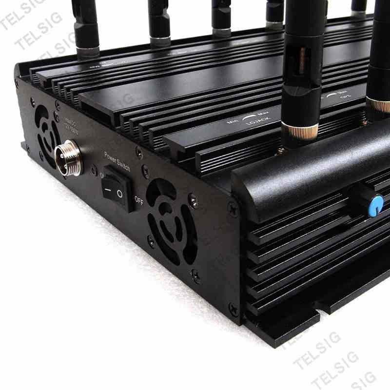 Omni Directional High Power Mobile Phone Jammer 16 Bands Multi Use Powerful