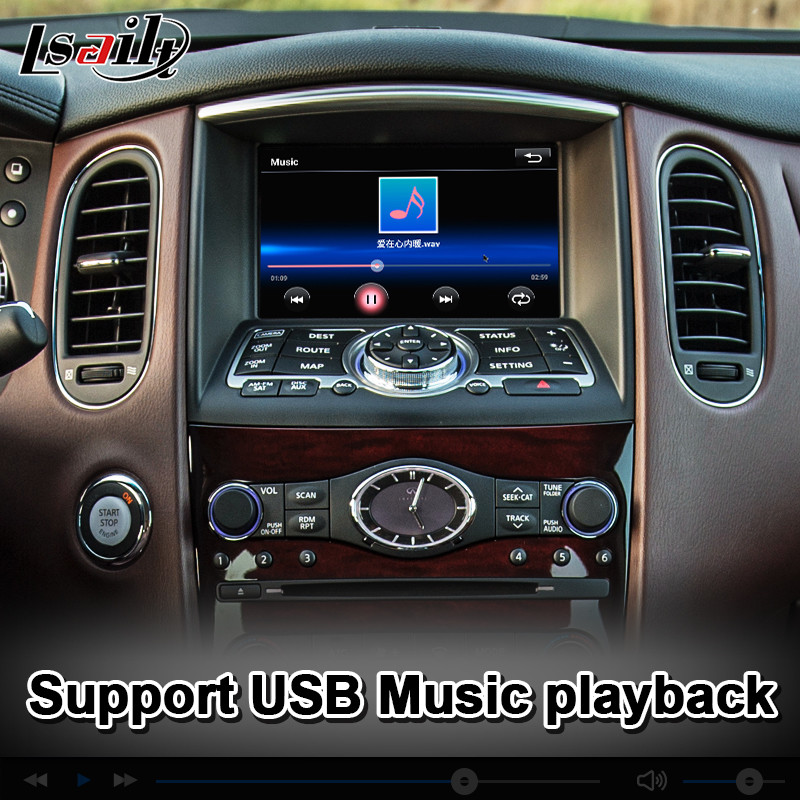 Lsailt Infiniti Carplay Box, Android GPS Navigation Interface for QX50 with Wireless android auto