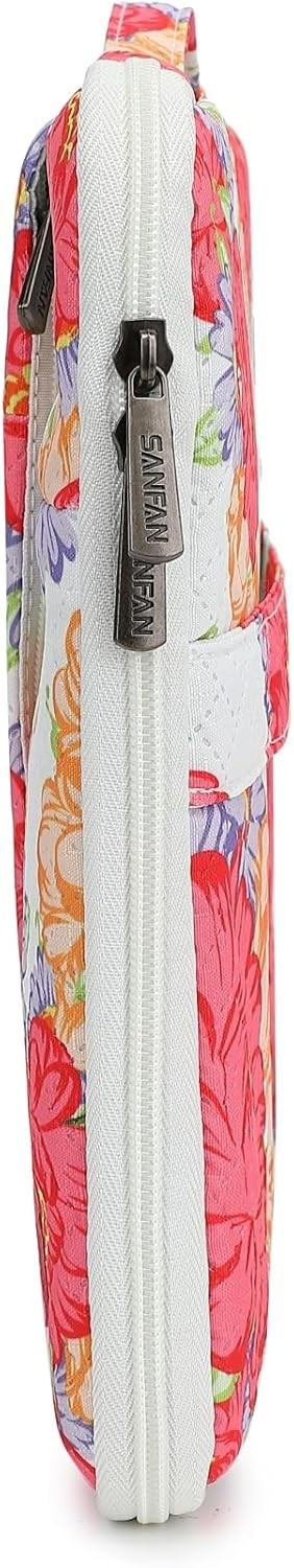 Protective Laptop Sleeve Case Bag,Laptop Cover with Handle and Luggage Strap for iPad 12.9 inch,MacBook Pro Air 13"