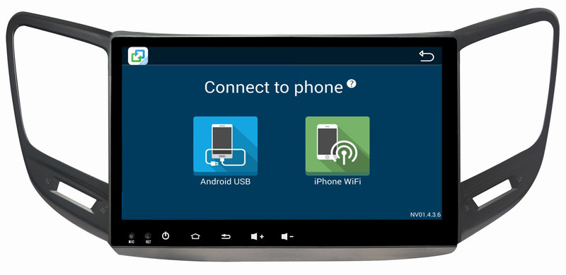 Ouchuangbo car audio digital screen android 8.1 for Changan CS15 2016 support SWC video wifi 4 Core CPU 1080 video