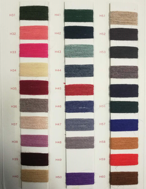 1/15NM Rabbit Hair Yarn 15%Angora 5%Wool 30%VIS50%NY Blend Luminous Angora Knitting Yarn