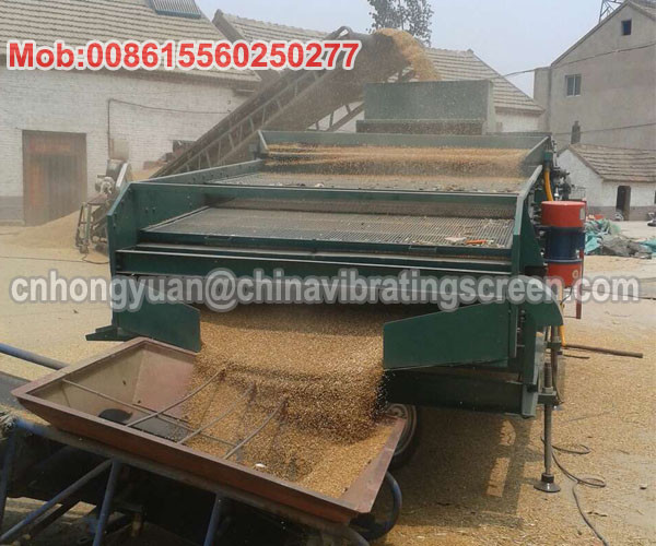 soybean seed cleaning machine separate the wheat from the chaff grain
