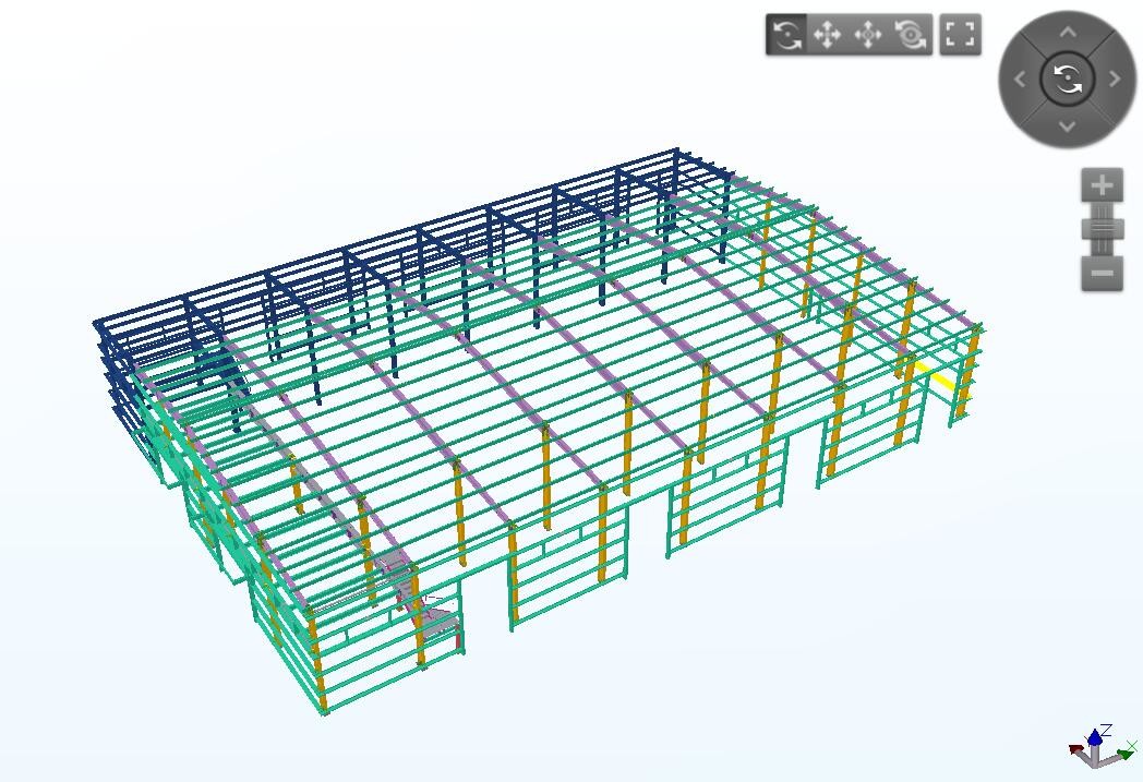 Prefabricated Steel Structure Building Supply Solution For Industry