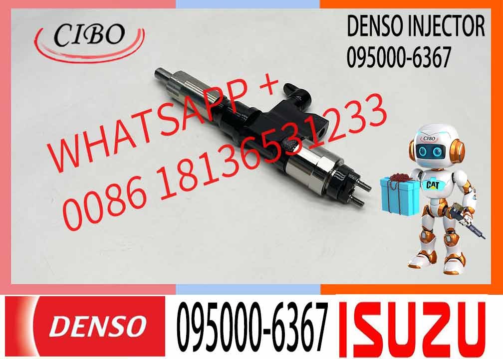 Diesel Engine Common Rail Fuel Injector 095000-6366 095000-6367 8-97609788-7 For ISU-ZU