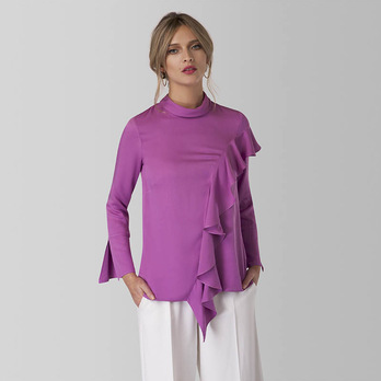 Fashion Stripe Blouses For Ladies