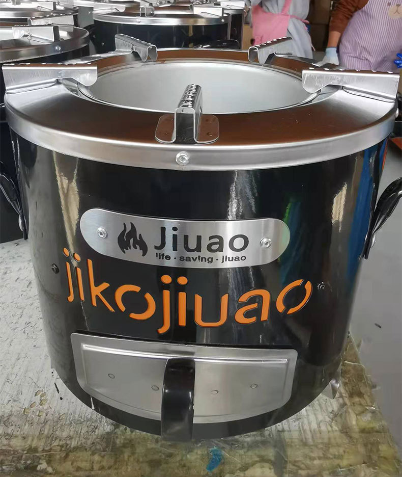Stainless Steel Windproof Charcoal Camping Stove Ideal for Compact Camping in Africa