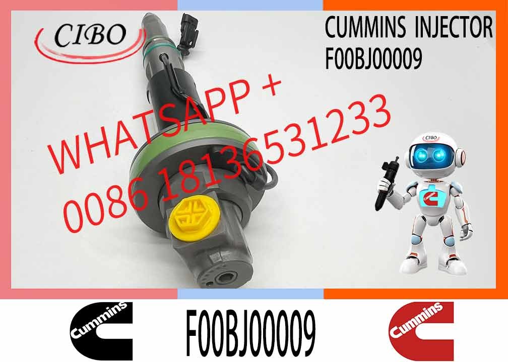 Engineering Machinery QSK19 Truck Engine System Accessories F00BJ00009 Diesel Fuel Injector
