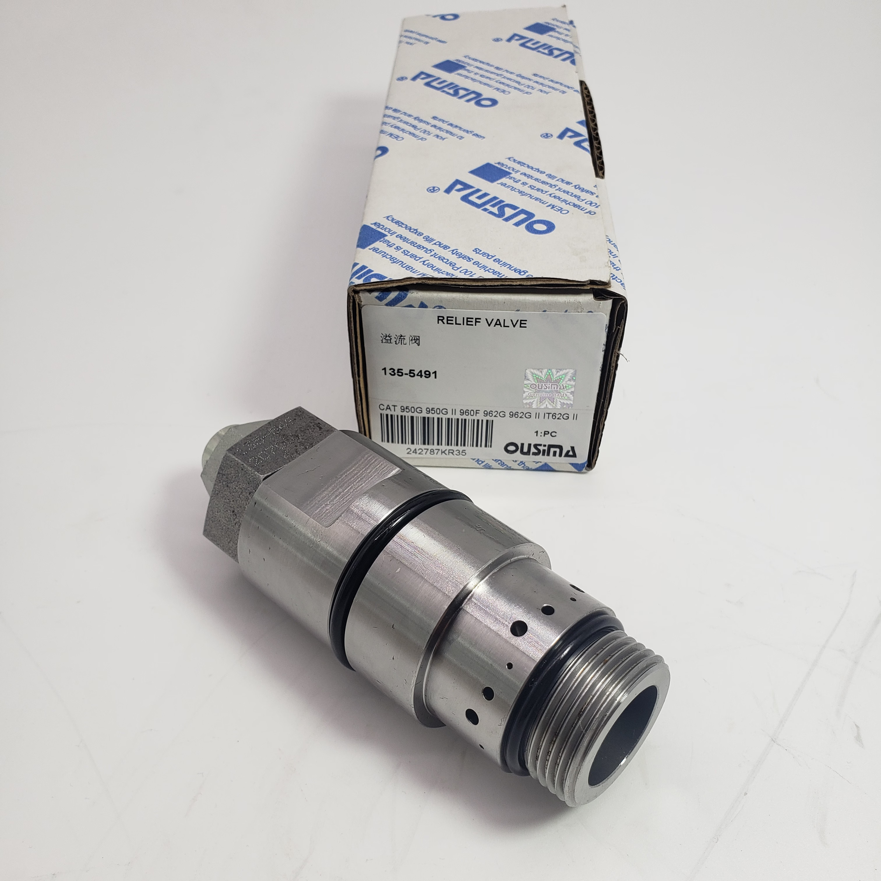 Relief Valve 135-5491 1355491 For CAT 950G 960F 962G IT62G II