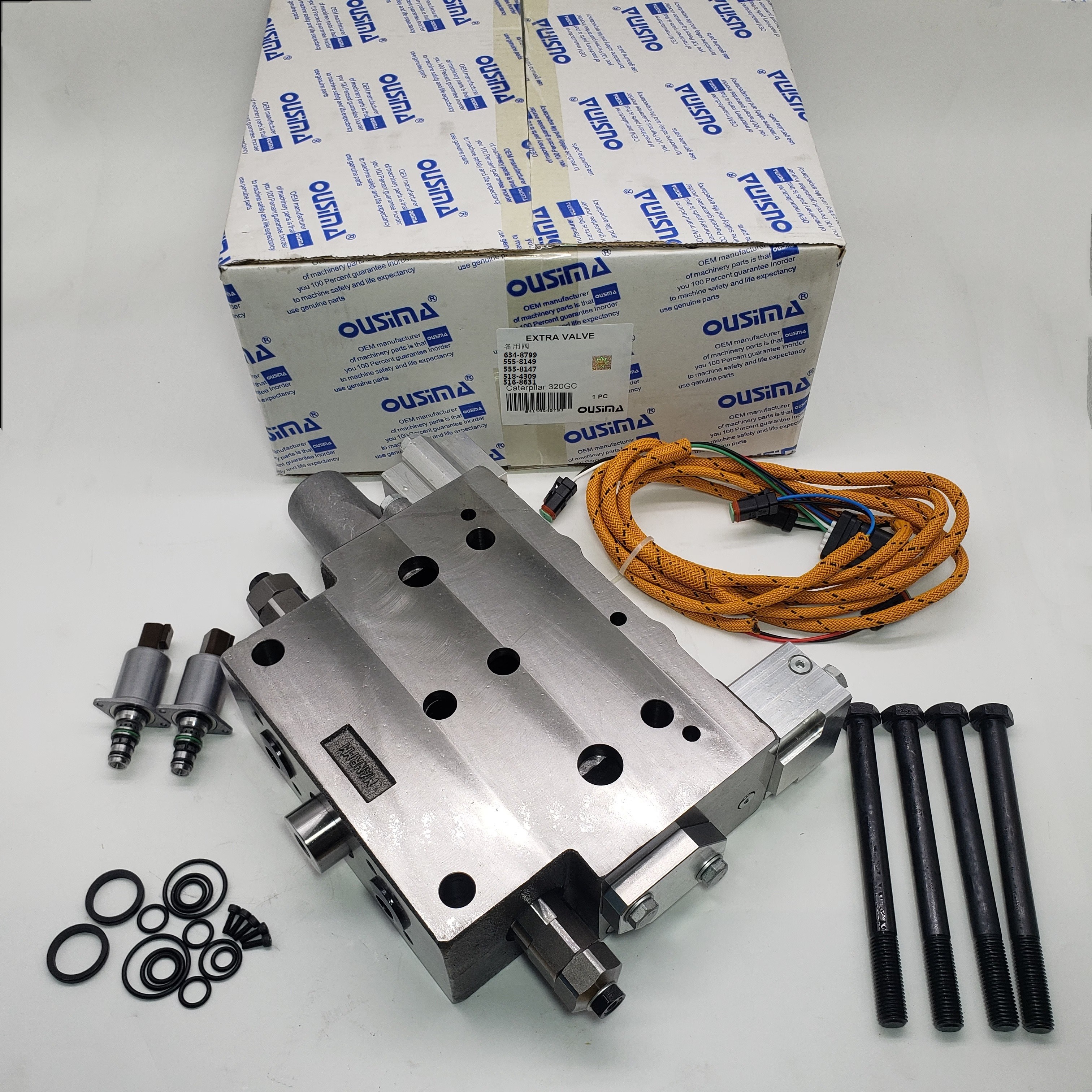 634-8799 555-8149 555-8147 518-4309 516-8631 Extra Valva For CAT 320GC