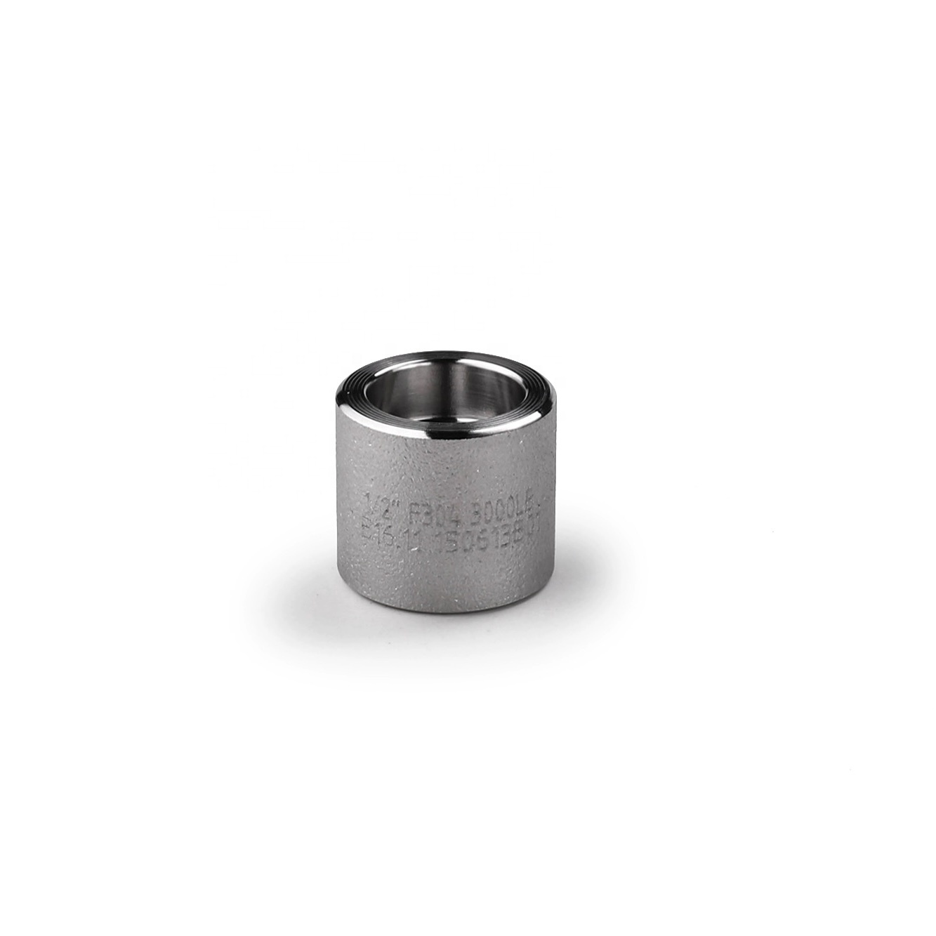 304 316 316L High Pressure Forged Round Half Coupling for High Pressure Applications