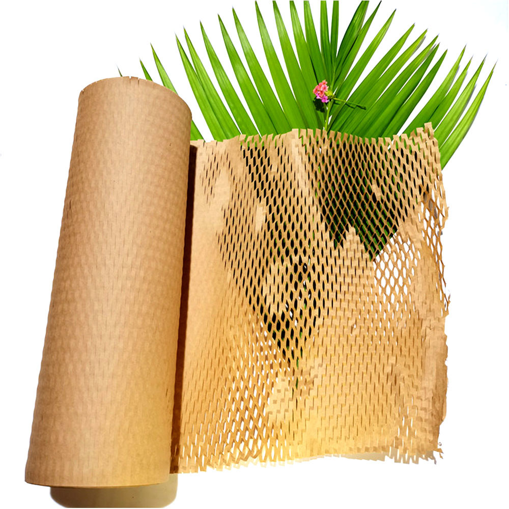 Thickness 0.14mm Void Fill Paper Roll Anti Collision Decorative Packing Paper