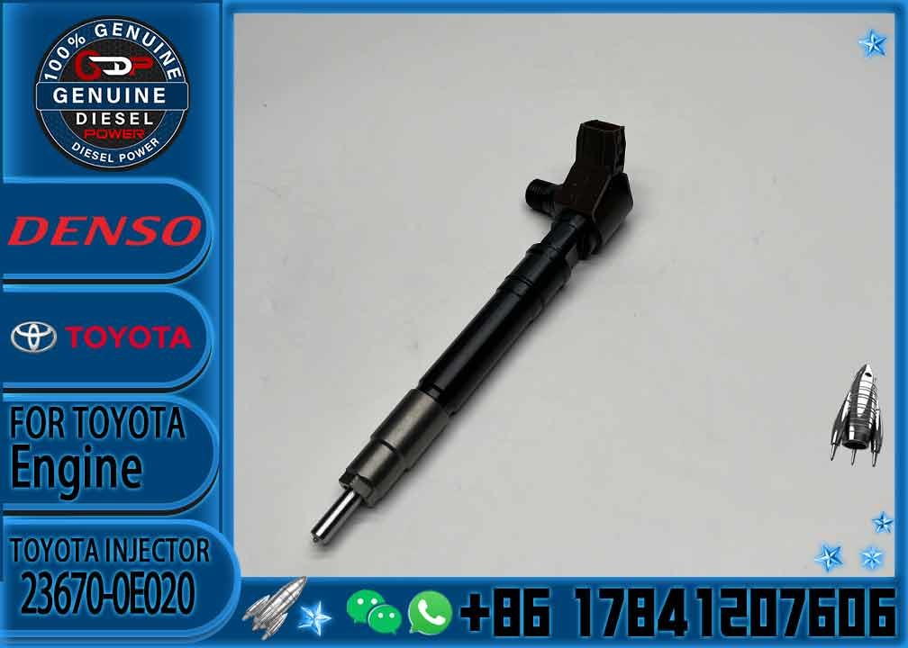 Wholesale Of New Materials Auto Parts Japan Car Engine OEM 23670-0E020 Diesel Fuel Injector