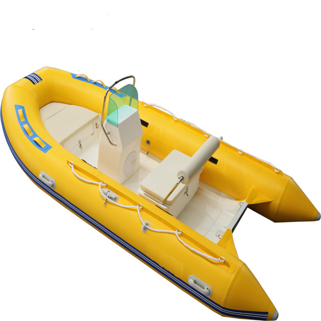 2022 rib boat inflatable rigid hull boats 13ft 3.9m orca hypalon rib boat simple version rib390B
